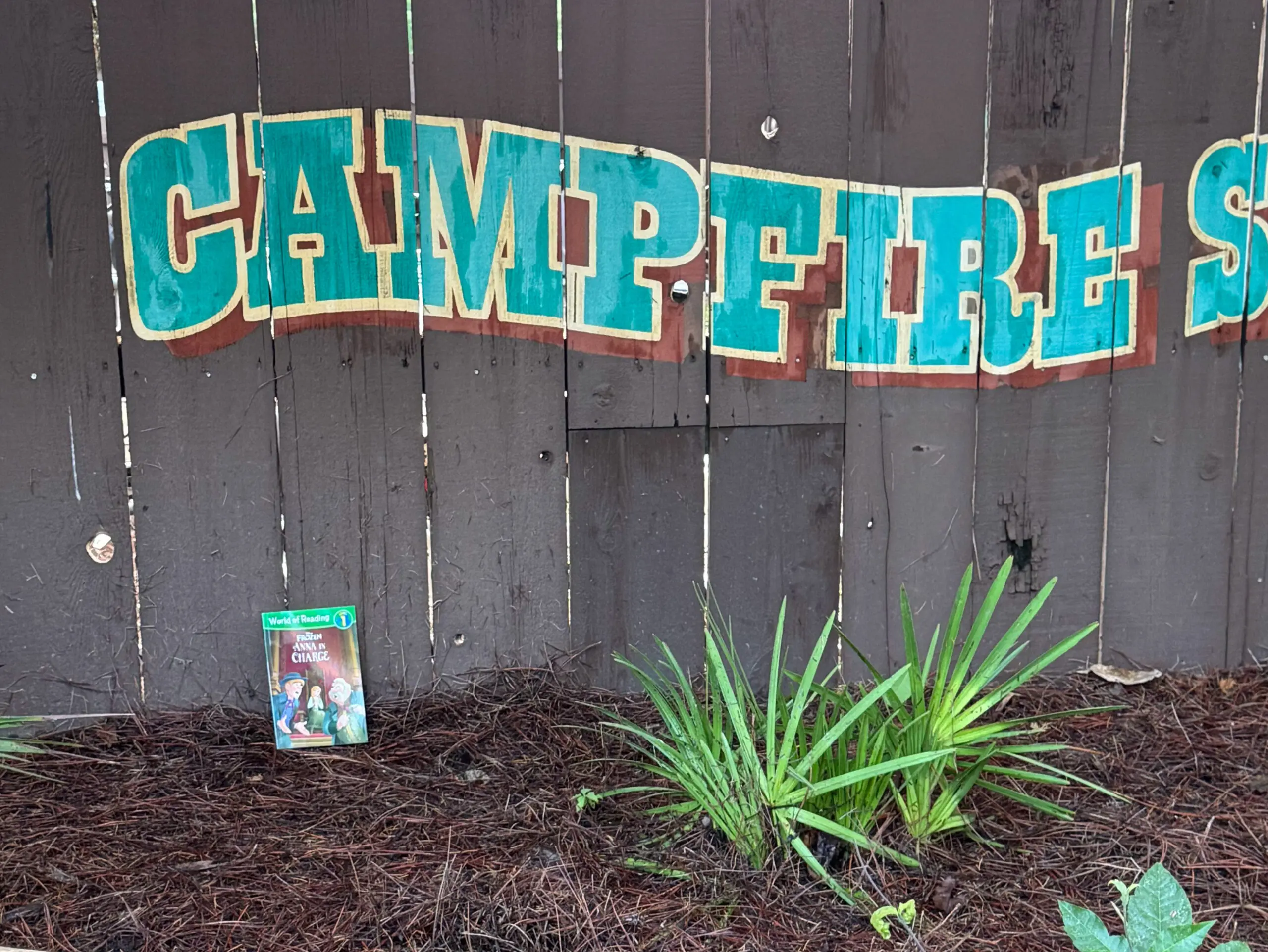Decorated campsite at Fort Wilderness for the scavenger hunt