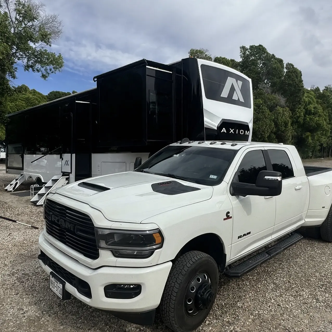 WanderLawings Axiom RV and Ram truck