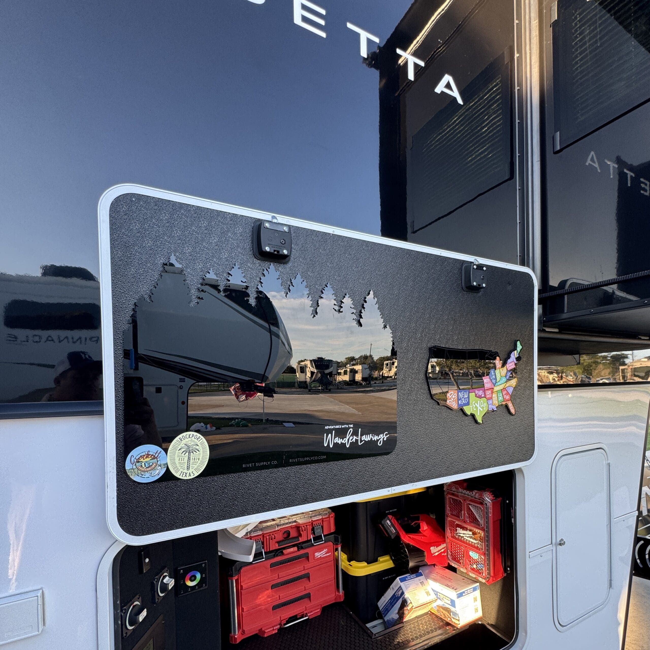 WanderLawings with Rivet Supply Co boards