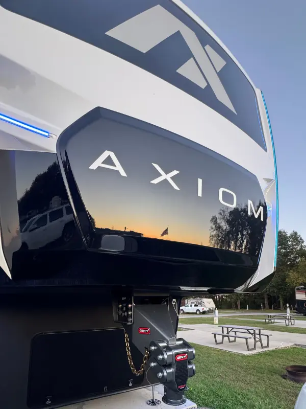 Axiom Vendetta 4250 exterior at campsite
