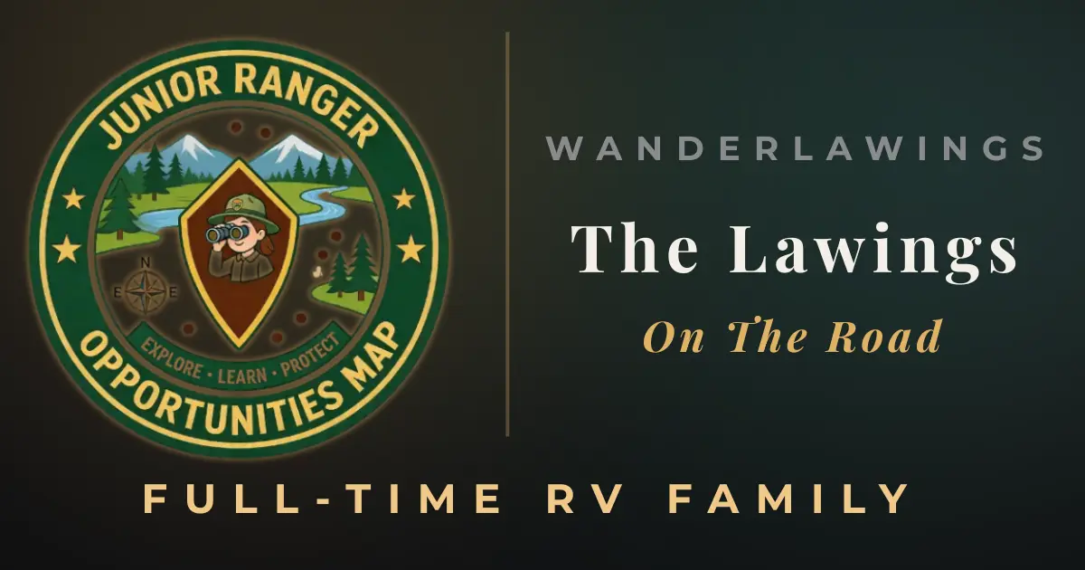Junior Ranger Map: 240+ Park opportunities - Wander Lawings