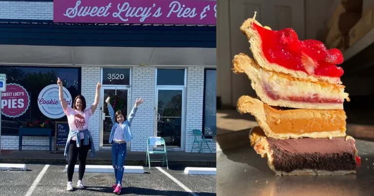 Fort Worth Texas Sweet Lucys Pies Storefront and Pies